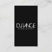 DJ - Visitekaartjes