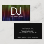 DJ Visitekaartjes (Voorkant / Achterkant)