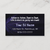 DJ Visitekaartjes (Achterkant)