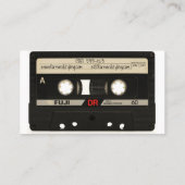 DJ-Visitekaartjes -  mixtape Visitekaartje (Achterkant)