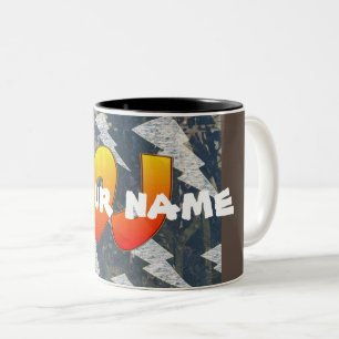 DJ - Votre nom - Mug de café