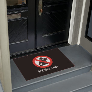 DJ vrije zone Doormat Deurmat