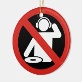 DJ-vrije zone Keramisch Ornament (Links)