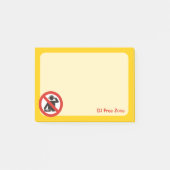 DJ Vrije Zone Post-it® Notes (Voorkant)