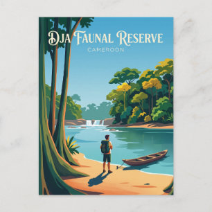 Dja Faunal Reserve Kameroen Briefkaart