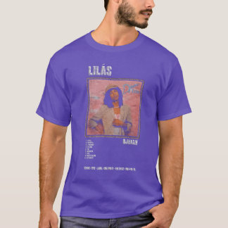 DJAVAN - LILÁS ALBUM TRACKLIST T-SHIRT