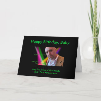 DJColzz Novelty Birthday Card Kaart