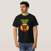 Djembe Guy Congas Darbuka Rhythm Bongo Music T-shirt (Voorkant volledig)