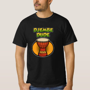 Djembe Guy Congas Darbuka Rhythm Bongo Music T-shirt