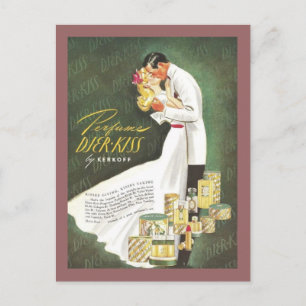 Djer Kiss Romantic Couple Briefkaart