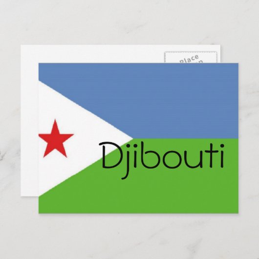 Djibouti Briefkaart (Voorkant / Achterkant)