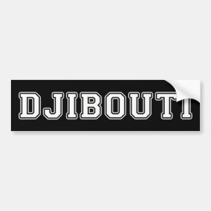 Djibouti Bumpersticker