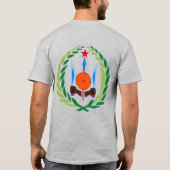 Djibouti Flag Independence Celebration T-Shirt (Achterkant)