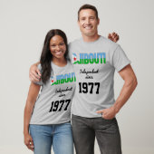 Djibouti Flag Independence Celebration T-Shirt (Unisex)