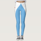 Djibouti Flag Leggings (Voorkant)