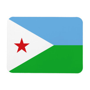Djibouti Flag Magneet