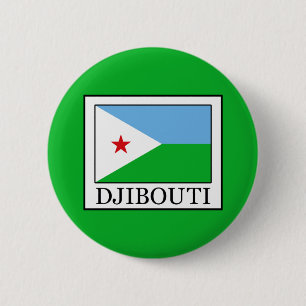 Djibouti Ronde Button 5,7 Cm