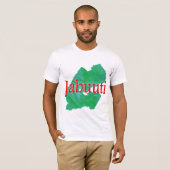 Djibouti T-shirt (Voorkant volledig)