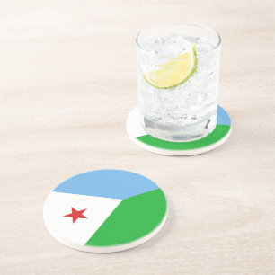 Djibouti Zandsteen Onderzetter
