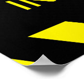 DJing in uitvoering - DJ Poster Platenspeler Deck (Hoek)