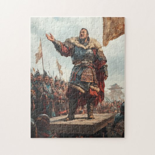 Djingis Khan Legpuzzel (Verticaal)