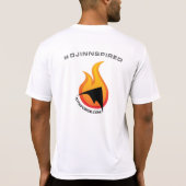 #Djinnspired Sport Shirt (Paarse Fade) (Achterkant)