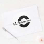 DJMixes.net - autocollant - Pro (Enveloppe)