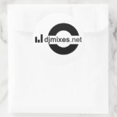 DJMixes.net - autocollant - Pro (Sac)