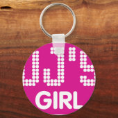 Dj's Girl Sleutelhanger (Voorkant)