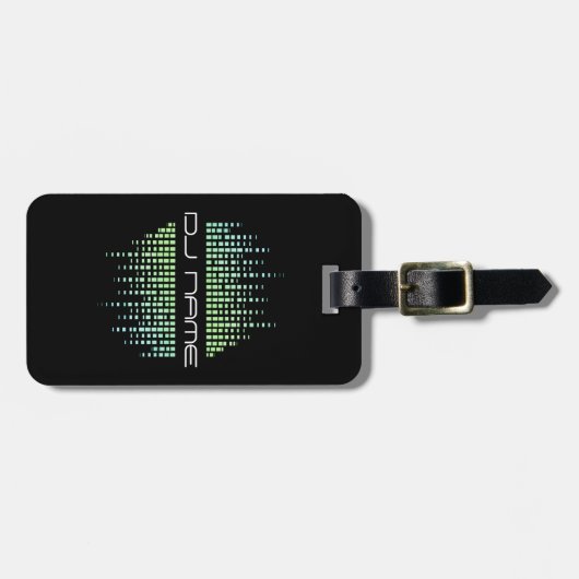 DJs Music Producer Remixer Bagagelabel (Voorkant horizontaal)