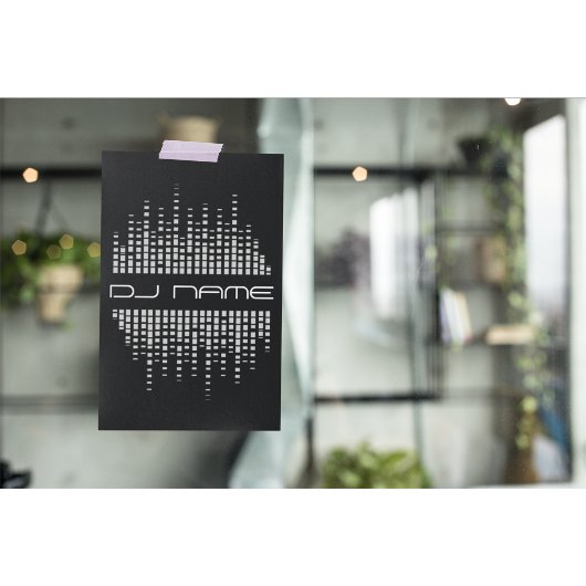 DJs Muziekmaker Remixer Feest Flyer