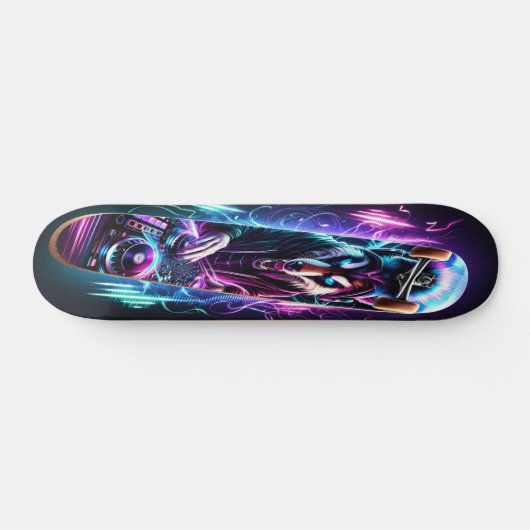 DJ's Passionate Gaze Skateboard (Horizontaal)