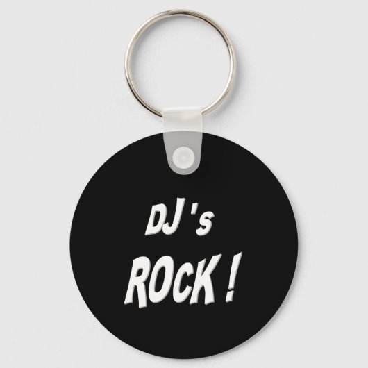 Djs Rock ! Porte-clés (Recto)
