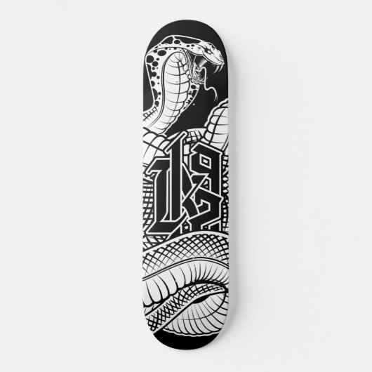 DK92 Cobra Logo - Skateboard (Voorkant)