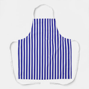 DK Blauw Witte Strepen Chef Schort