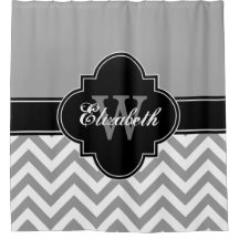 Dk Grijs Wit LG Chevron Zwart 1ICBR Naam Monogram