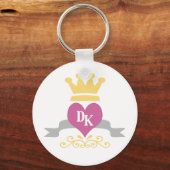 DK Heart Logo Sleutelhanger (Voorkant)