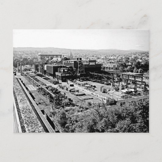 DL & W RR Foundry Scranton Pa. Carte postale (Devant)