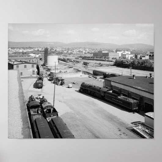 DL & W RR Scranton Pa. Poster (Voorkant)