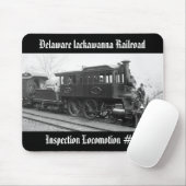 DL+ W-stoominspectielocomotief Muismat (Met muis)