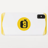 DLive a arrondi le coque iphone d'icône (Dos (Horizontal))