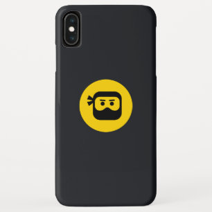 DLive Ninja Logo zwarte telefoontas iPhone XS Max Hoesje