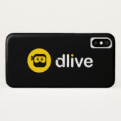 DLive White - telefonische kwesties met volledige  Case-Mate iPhone Case (Achterkant (horizontaal))
