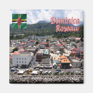 DM - Dominica - Roseau - Cuise Pics Magneet
