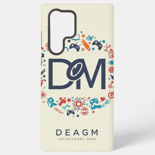 DM Fusion Galaxy S22 Ultra Hoesje Samsung Galaxy Hoesje (Achterkant)