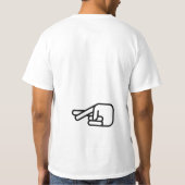 DM is (niet) uw Shirt van de Vriend (Achterkant)