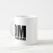 "DM - JE SUIS DIEU ICI" Mug (Devant gauche)