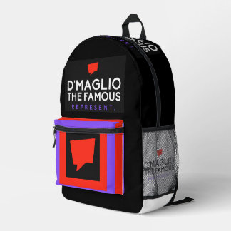 D'Maglio et le sac à dos noir