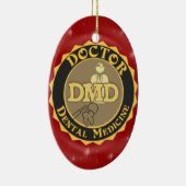 DMD ARTS VAN DENTAAL GENEESMIDDEL LOGO KERAMISCH ORNAMENT (Rechts)