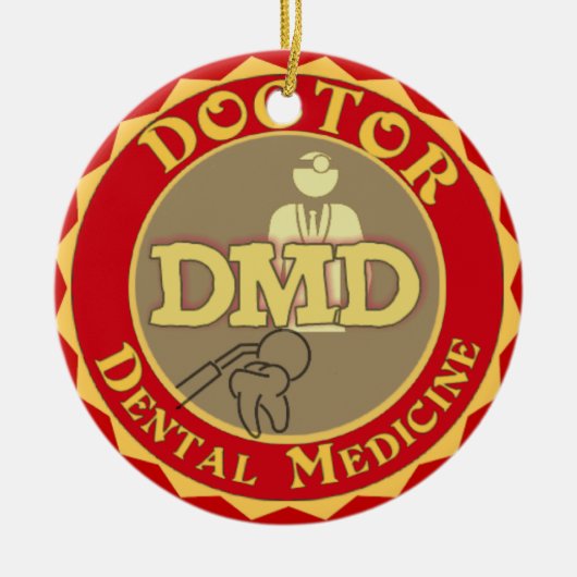 DMD CHRISTMAS ORNAMENT - ARTS VAN DENTAAL GENEESMI (Voorkant)